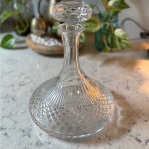 Elegant Crystal Decanter
